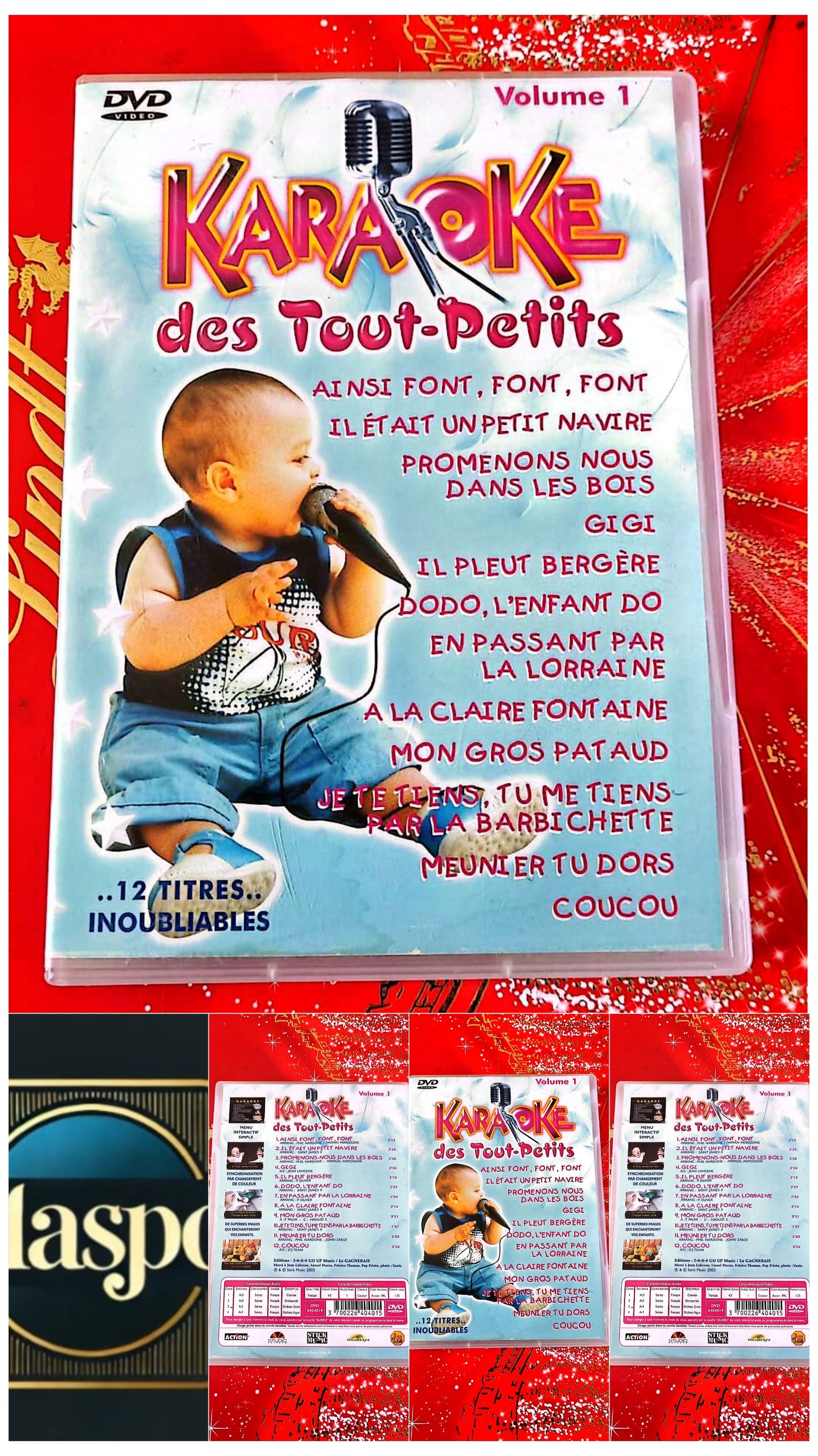DVD : karaoké des tout petits volume 1