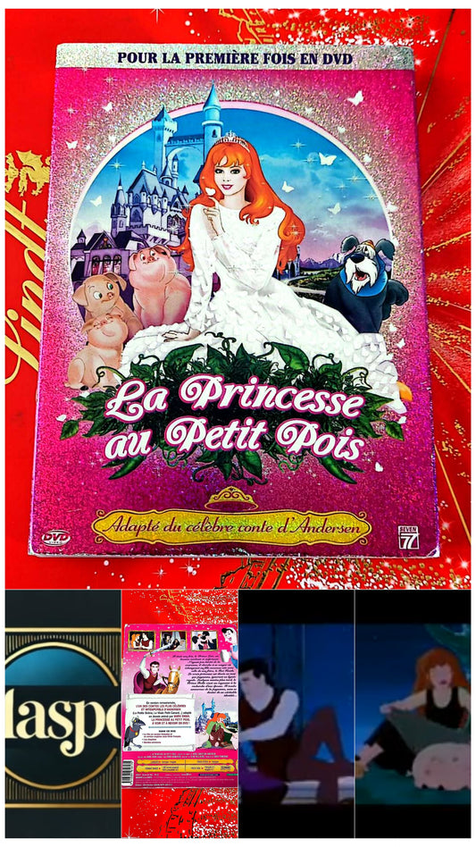 DVD : la princesse au petit pois