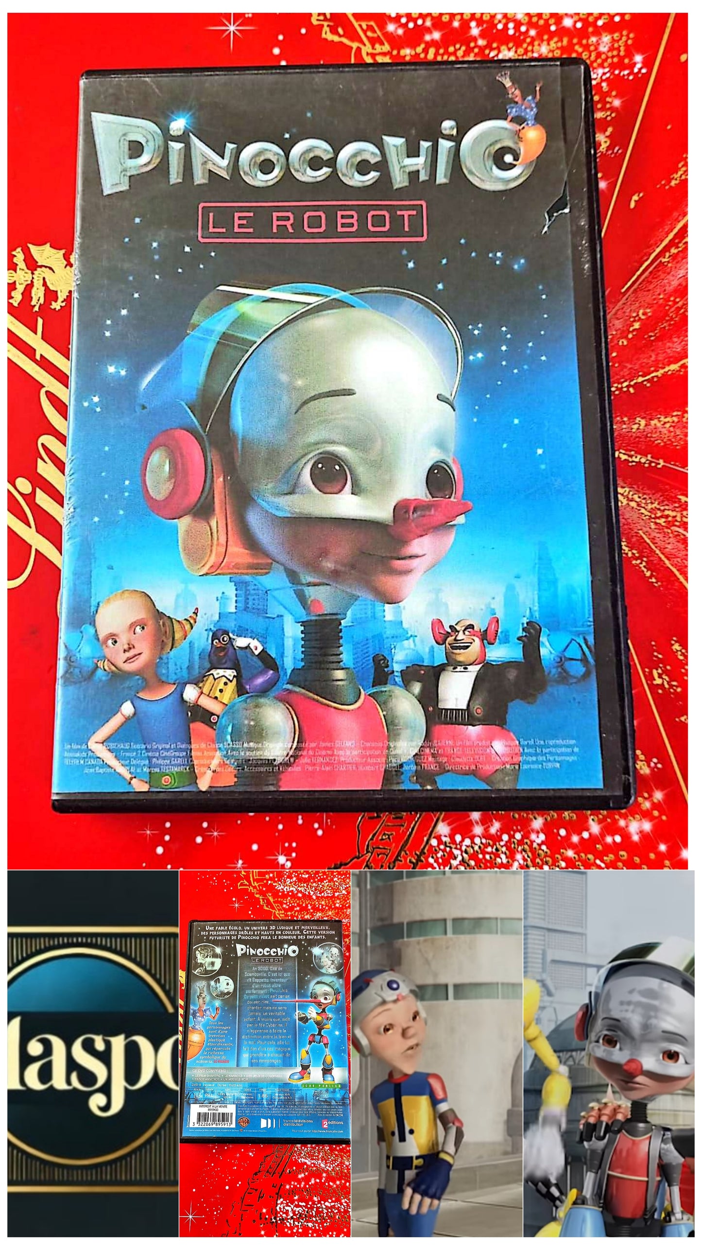 DVD : pinocchio le robot