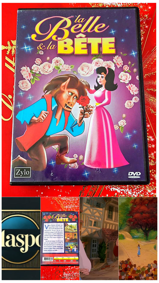 DVD : la belle et la bete dessin animé complet en