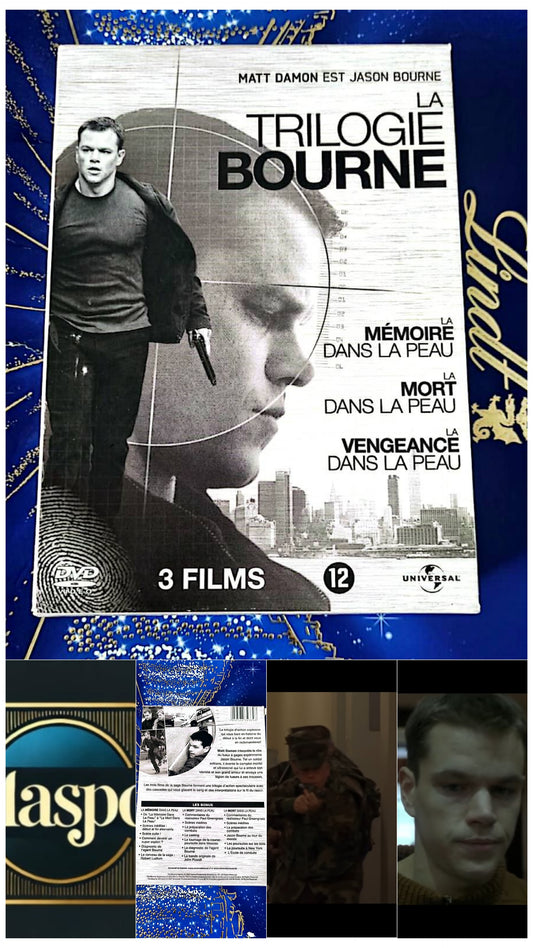 DVD : la trilogie bourne en