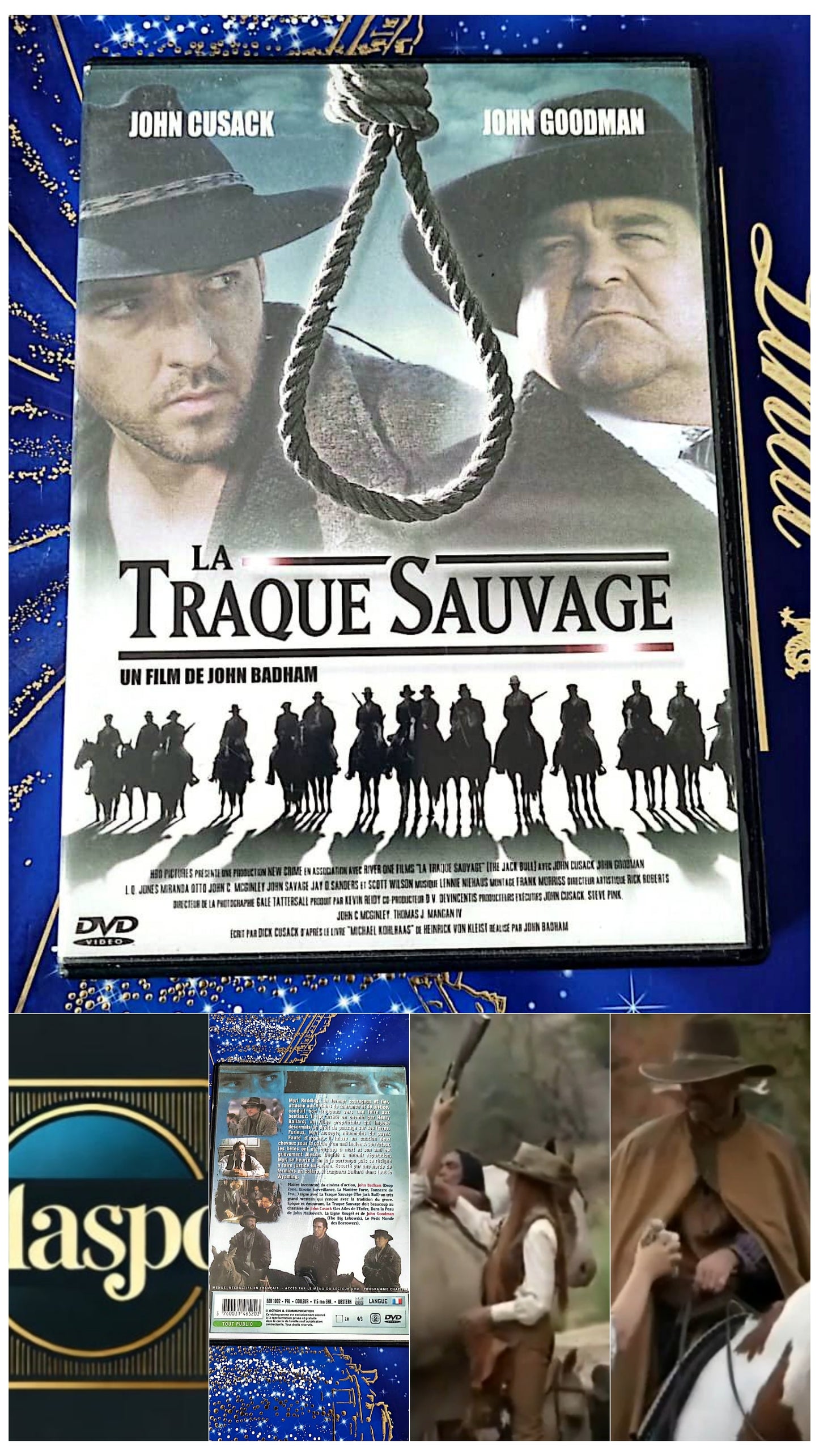 DVD : la traque sauvage - americain en action western