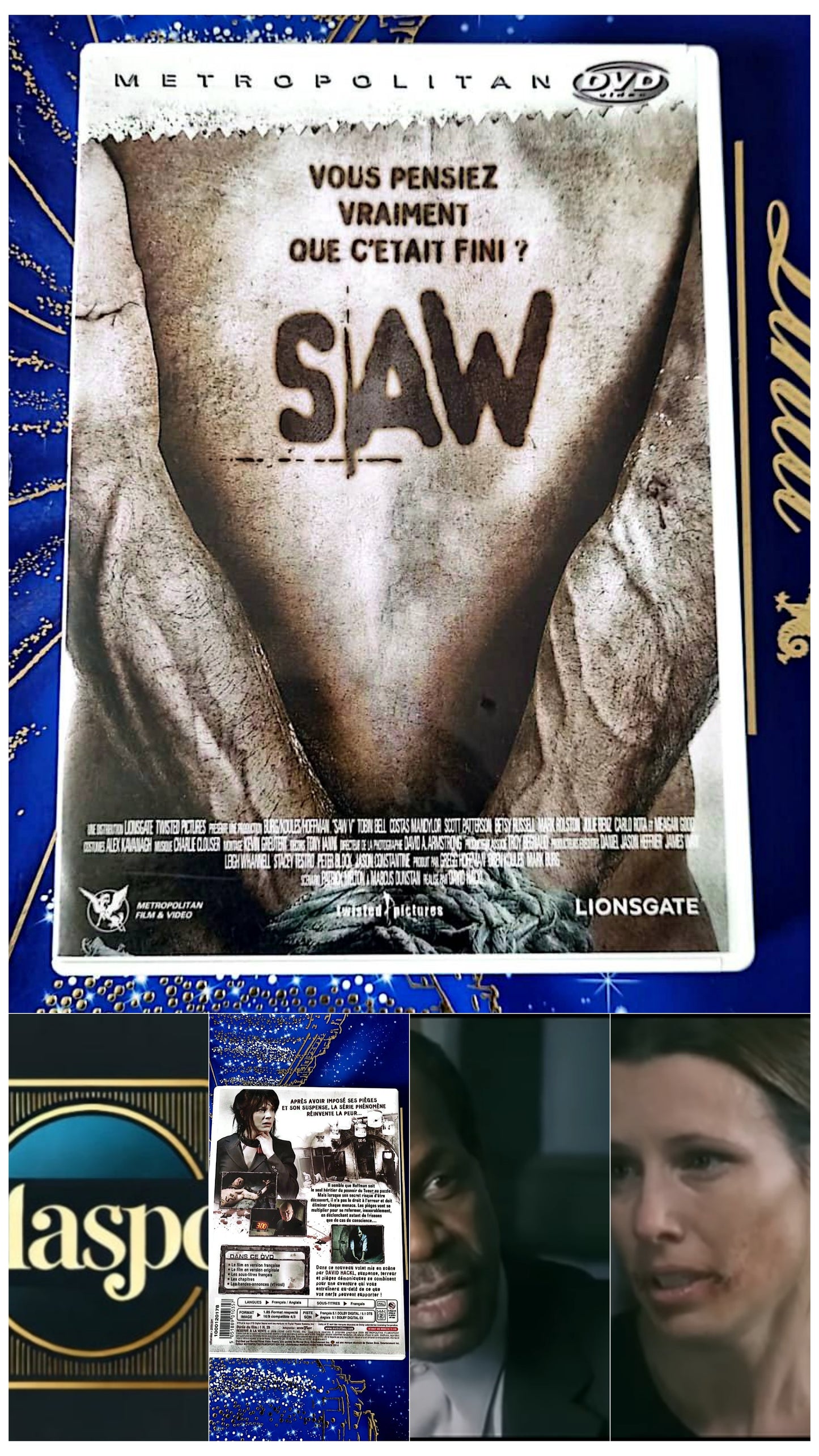 DVD : saw en