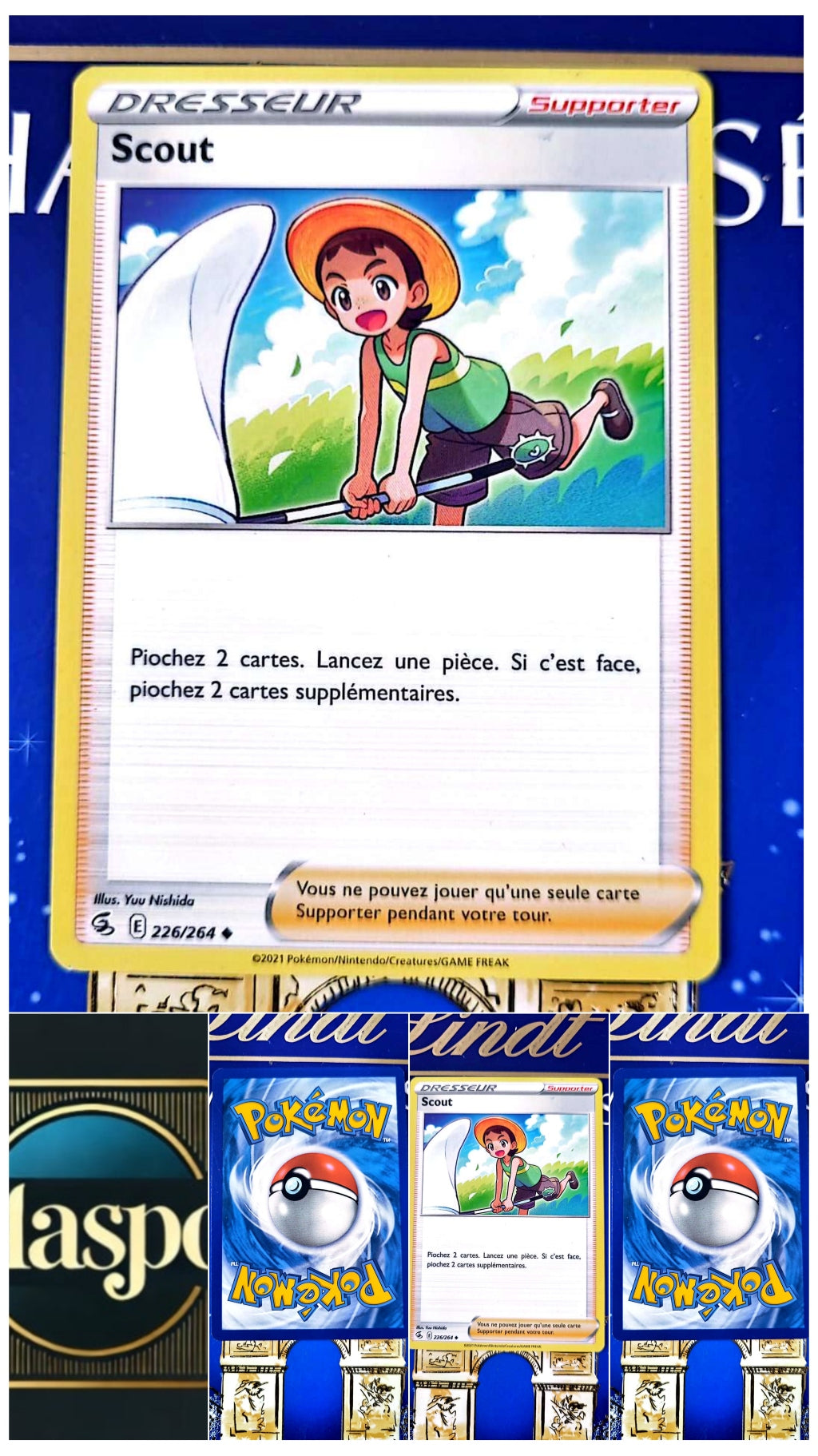 Carte Pokémon Dresseur Scout – Carte Dresseur Stratégique