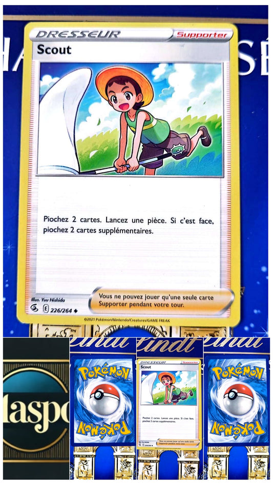 Carte Pokémon Dresseur Scout – Carte Dresseur Stratégique