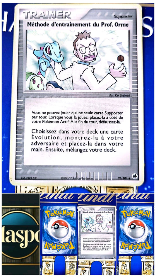 Carte Pokémon Dresseur Méthode du Professeur Orme – Carte Stratégique Rare