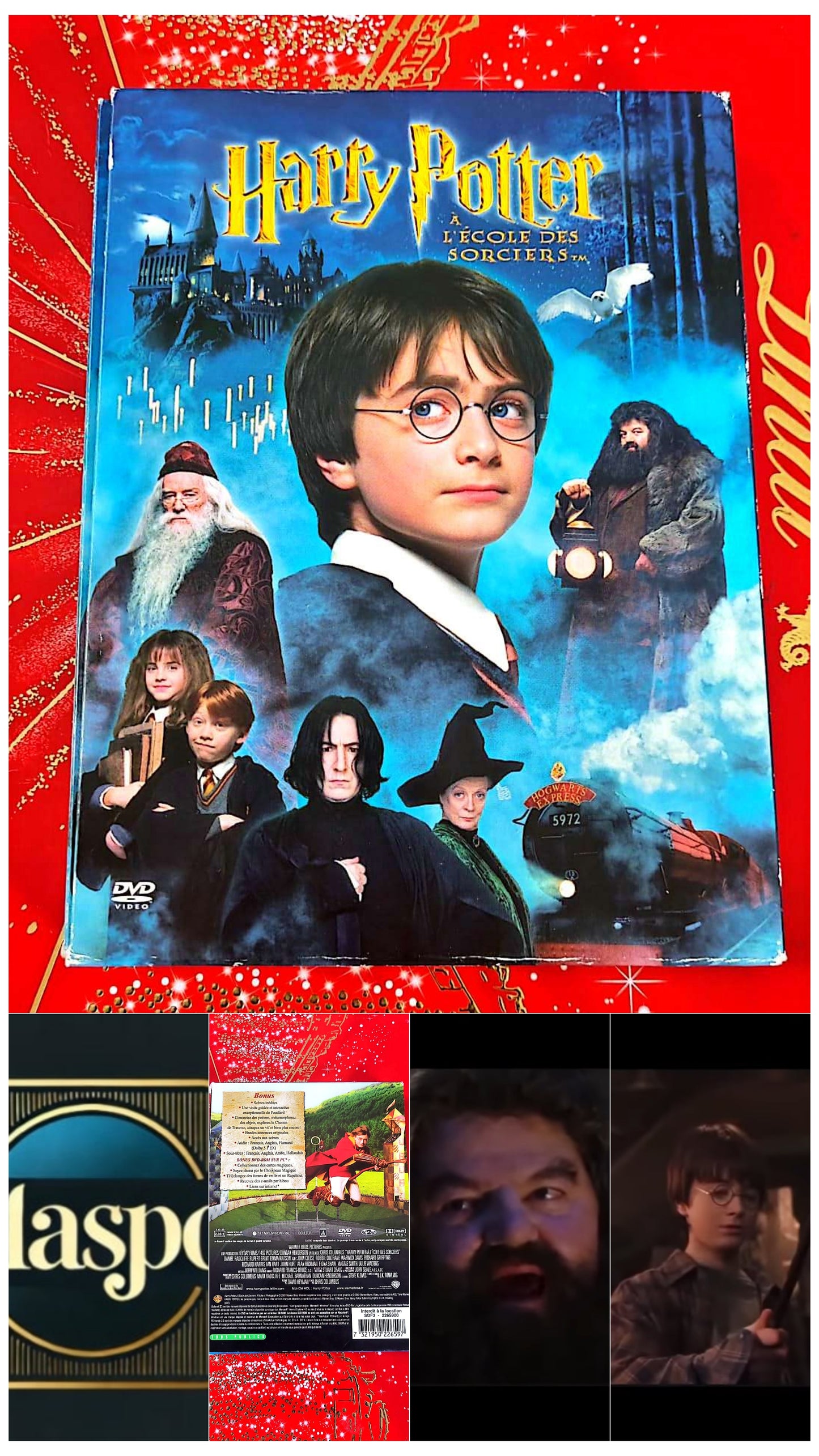 DVD : harry potter à l'école des sorciers en