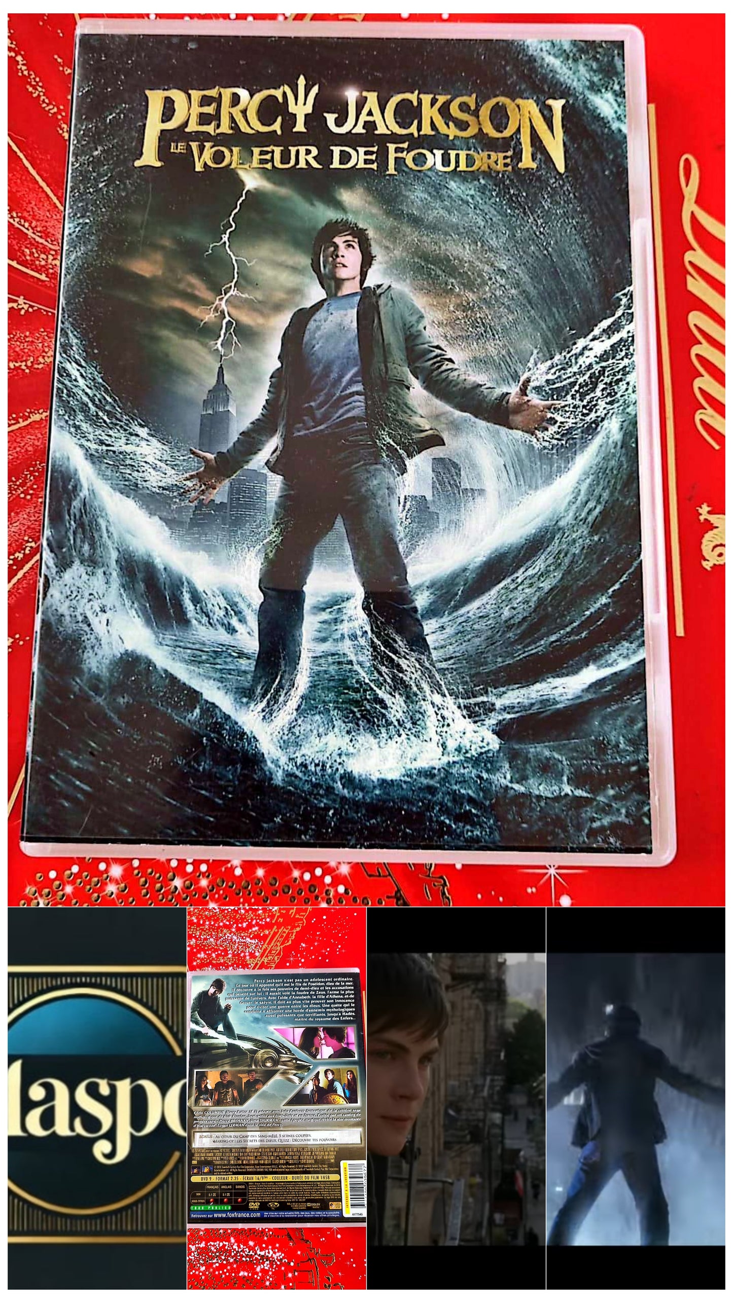 DVD : percy jackson le voleur de foudre en