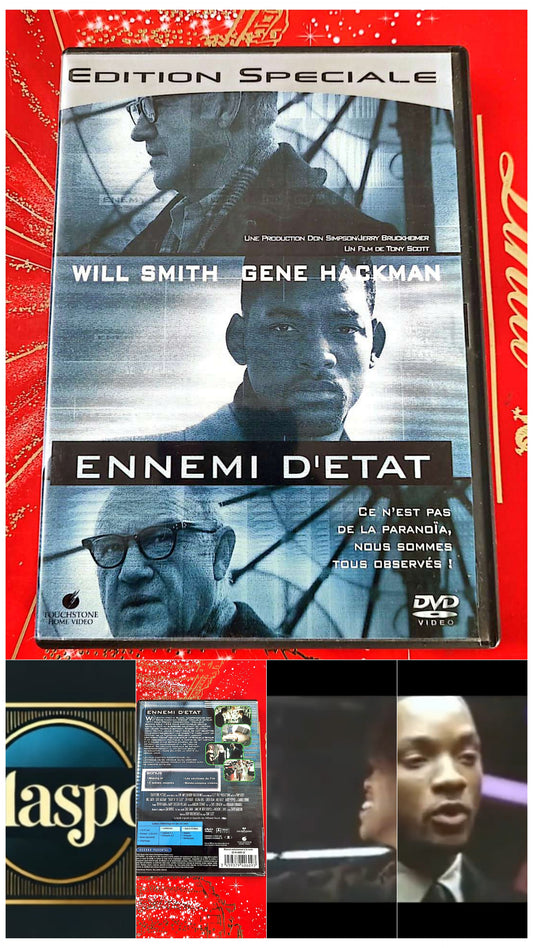 DVD : ennemi d'etat en will smith streaming