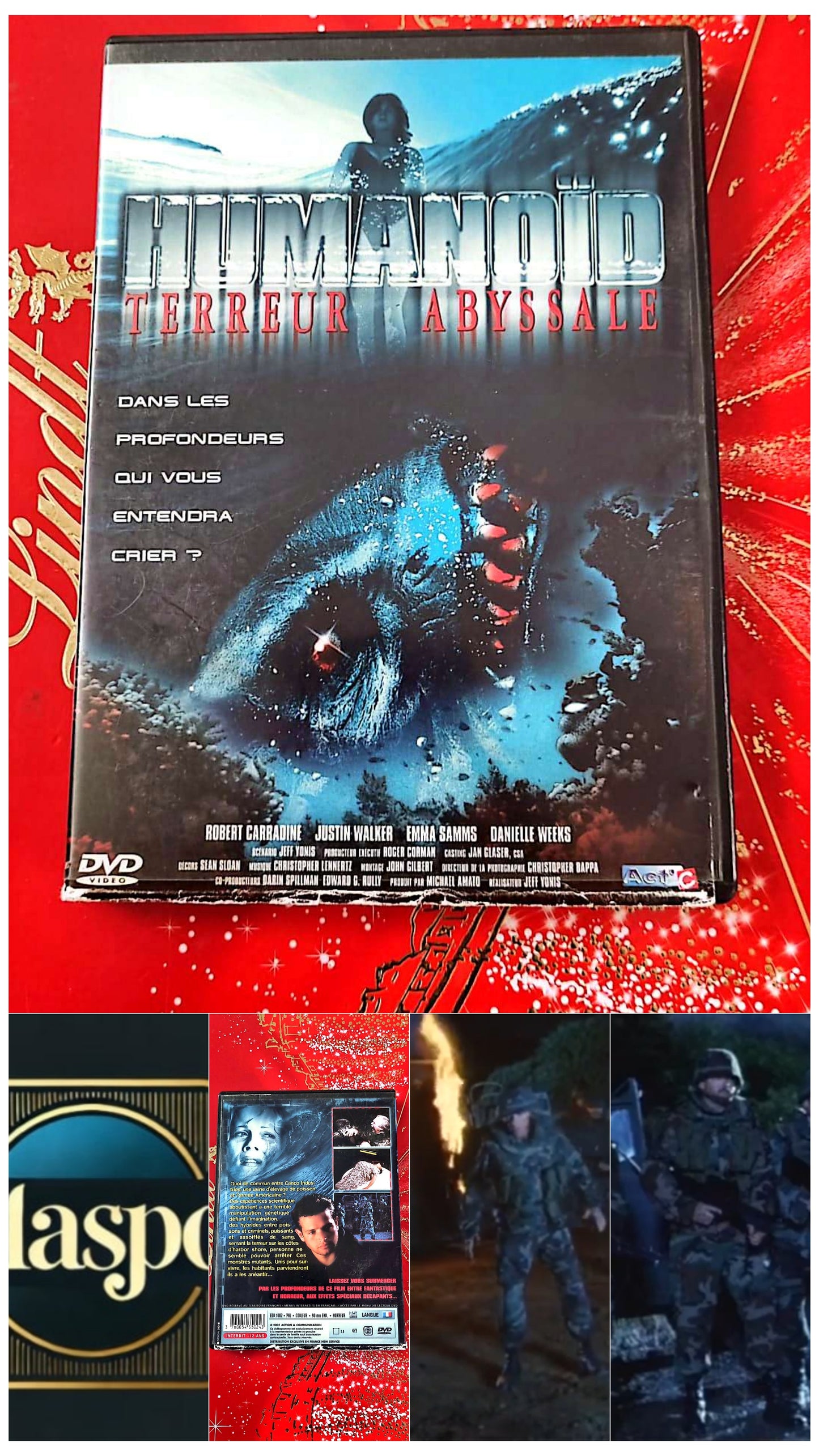 DVD : humanoïde terreur abyssale