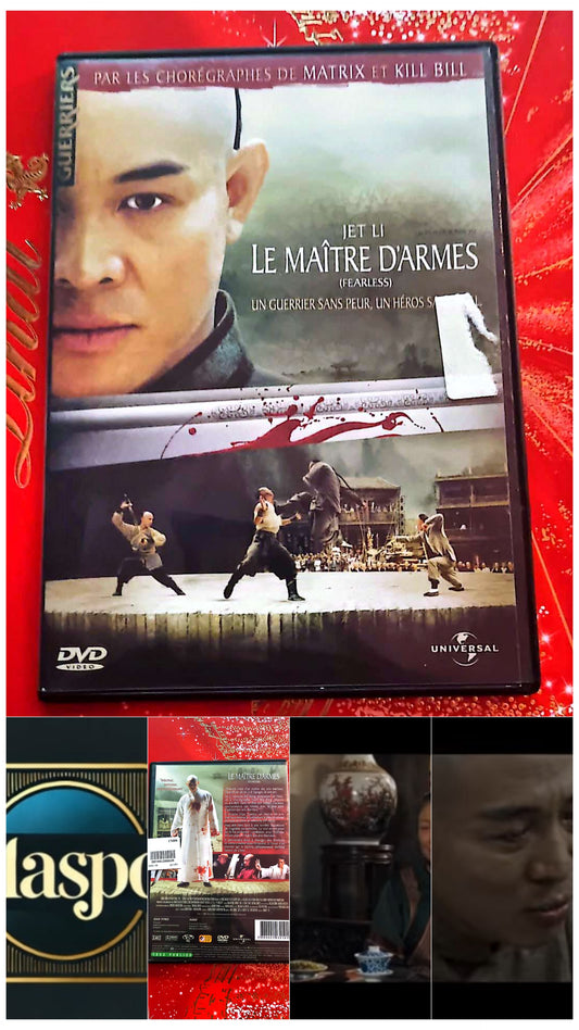 DVD : jet li le maitre d'arme en