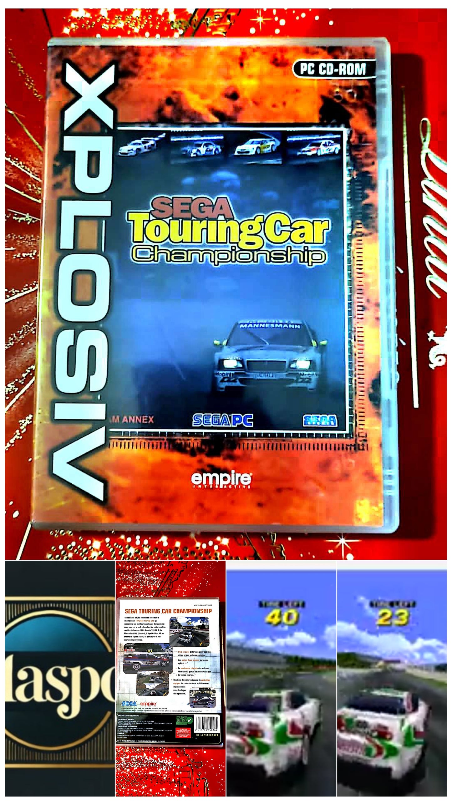 Jeu vidéo PC : xplosiv Sega touring car championship