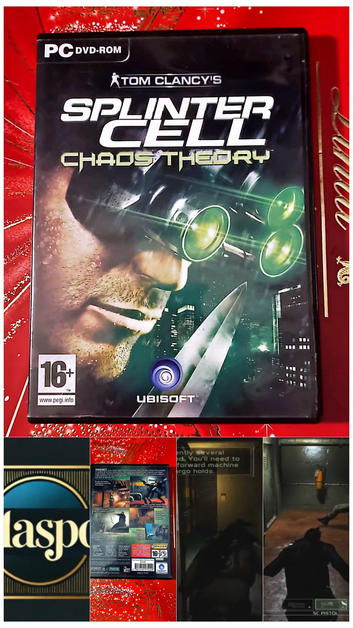 Jeu vidéo PC : tom clancy's splinter cell chaos theory (pc)
