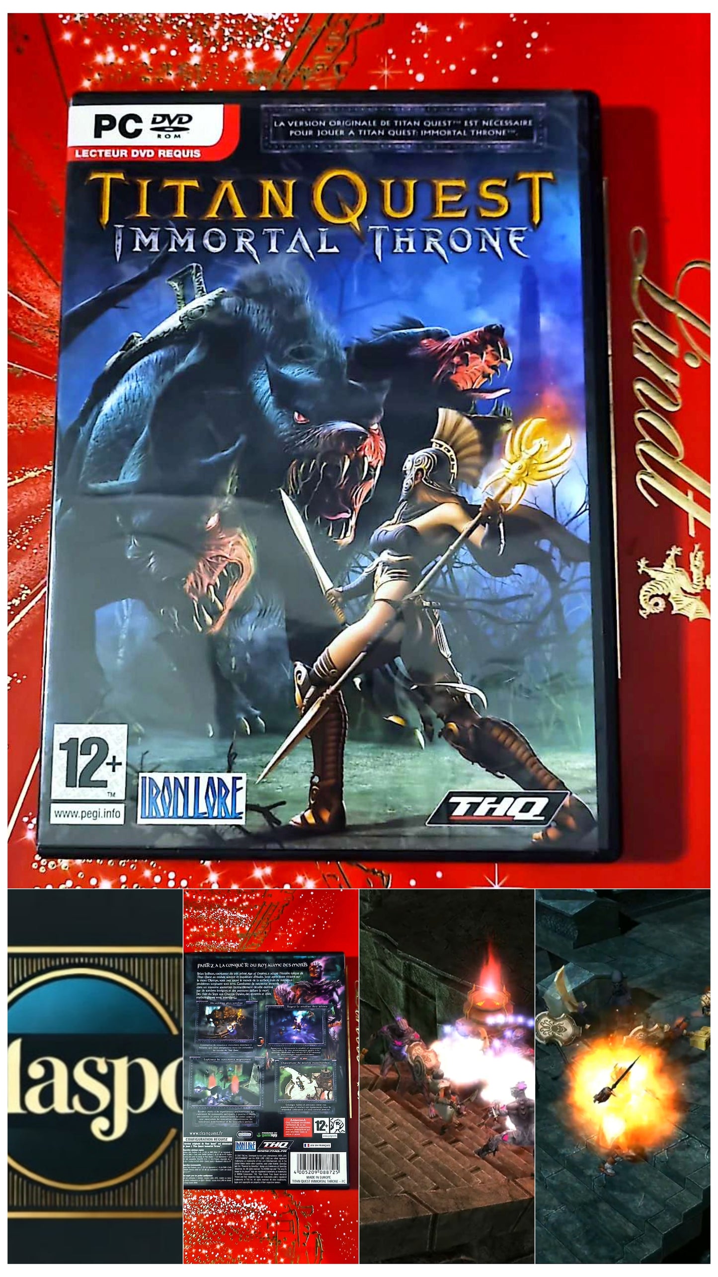 Jeu vidéo PC : titan quest immortal throne gameplay pc