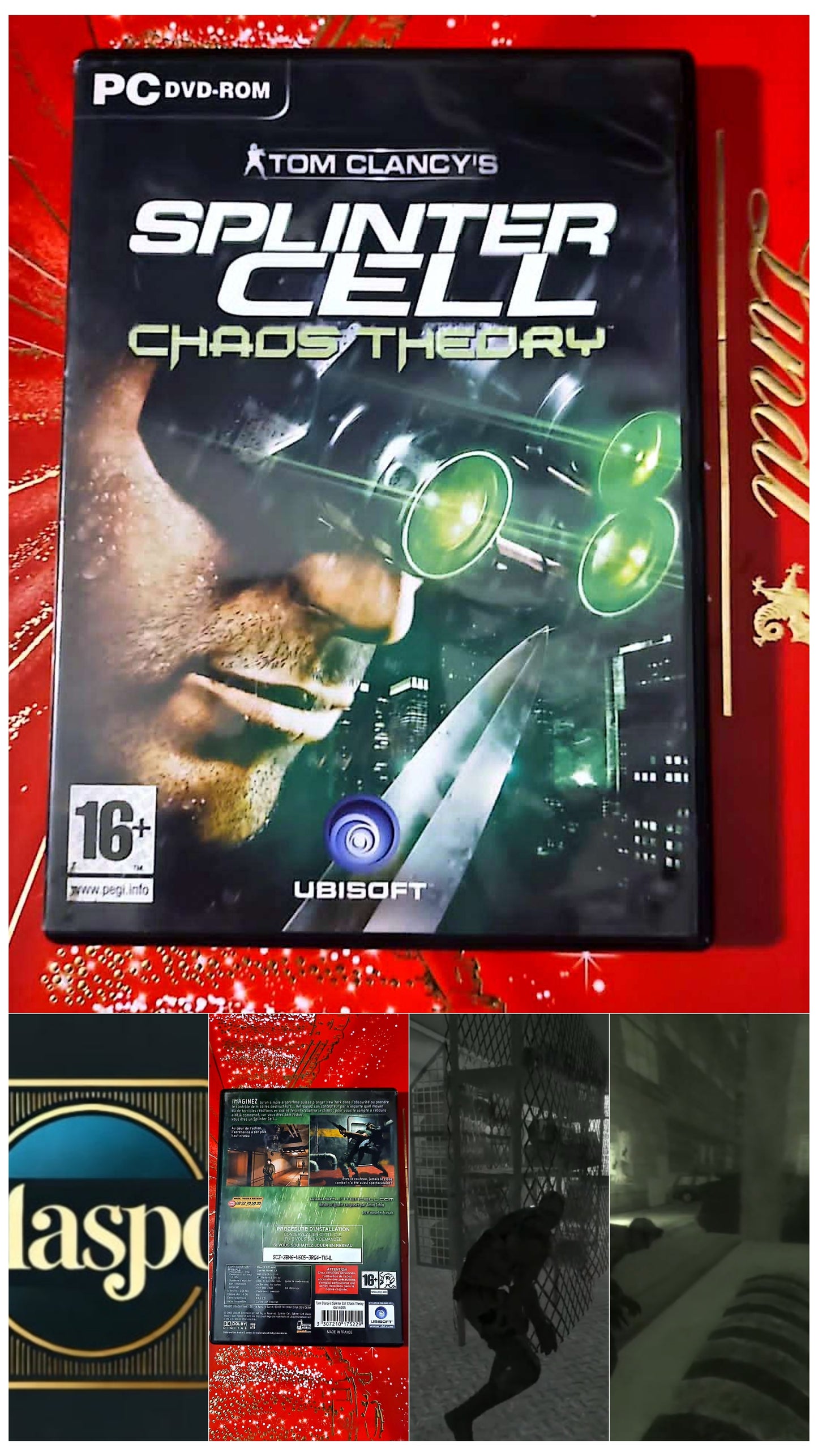 Jeu vidéo PC : tom clancy's splinter cell chaos theory (pc)