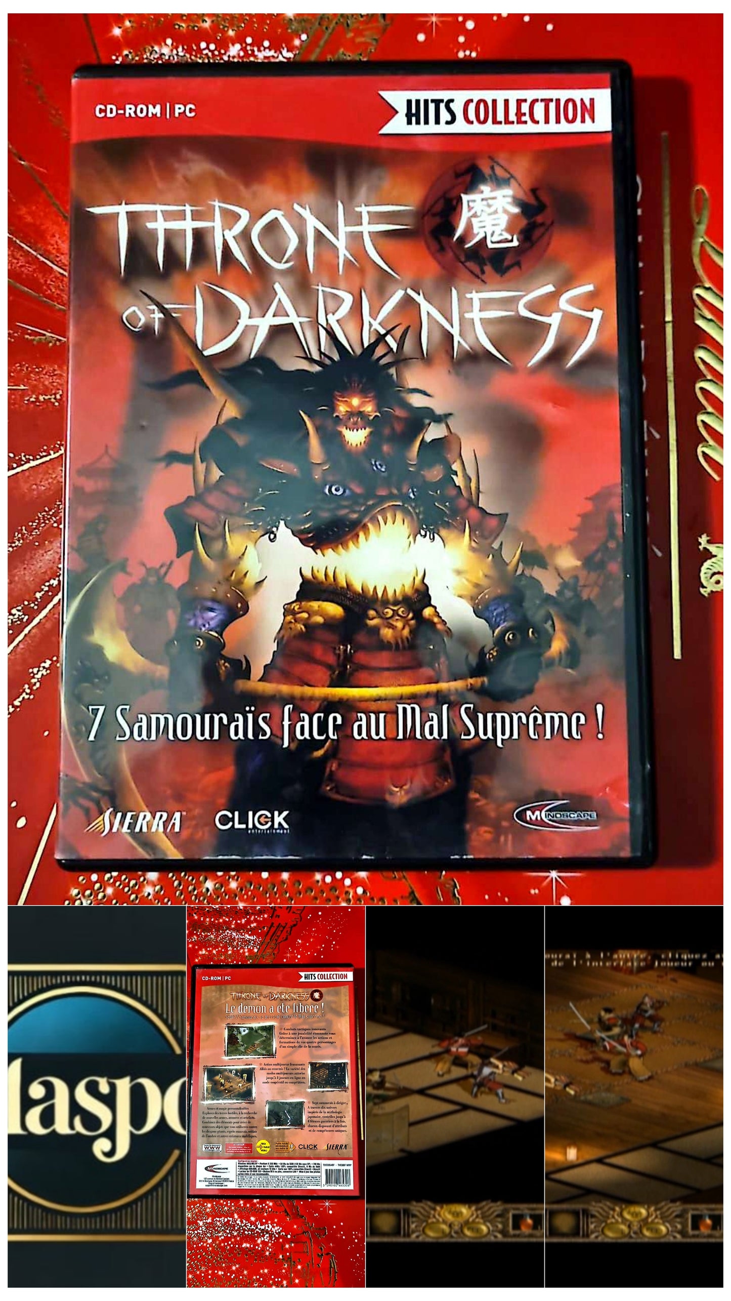 Jeu vidéo PC : thrones of Darkness 7 samouraï face au mal suprême pc