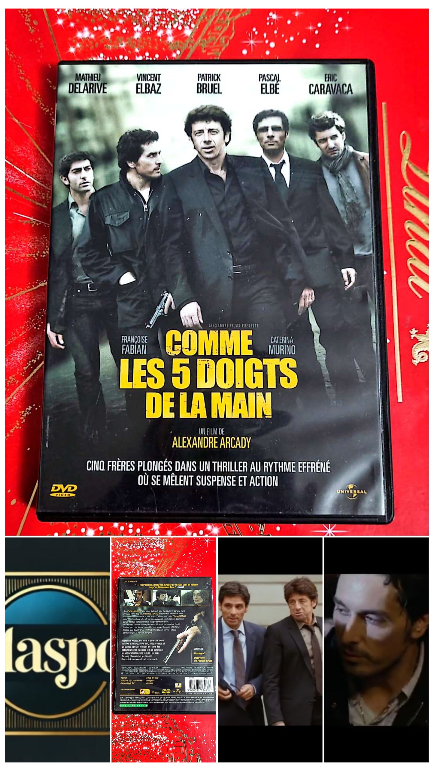 DVD : comme les 5 doigts de la main - film