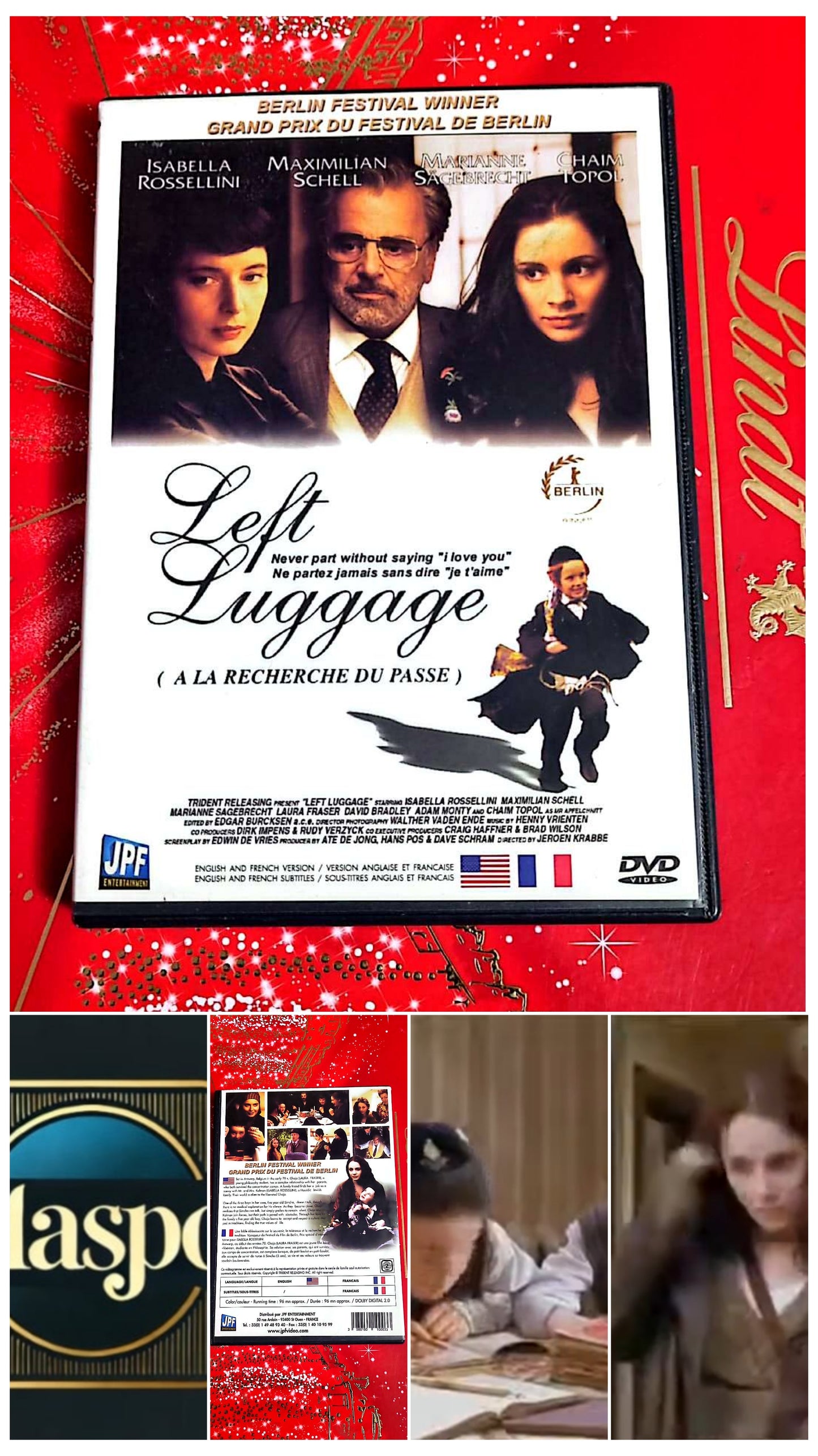 DVD : left luggage( à la recherche du passé) en DVD (consigne à bagages( à la recherche du passé) en DVD )