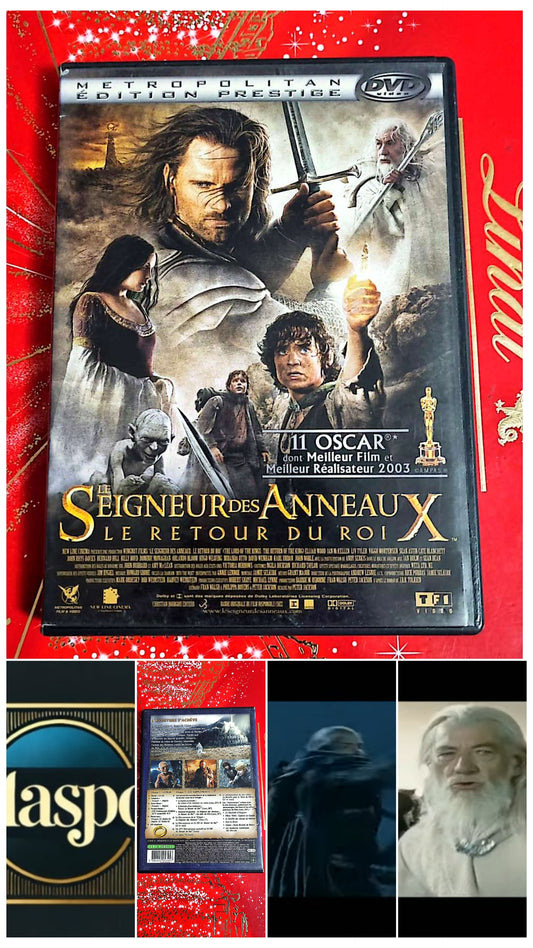 DVD : le seigneur des anneaux le retour du roi en