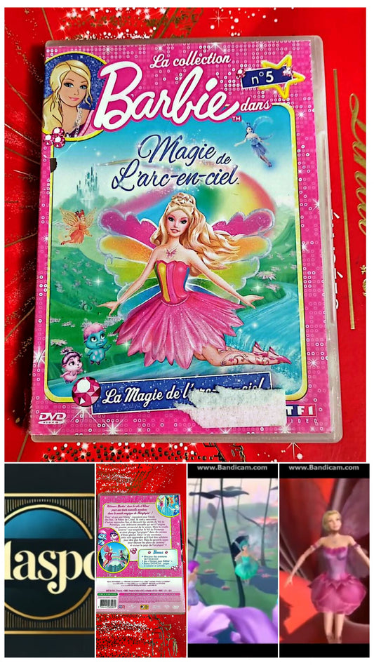 DVD : barbie magie de l'arc en ciel