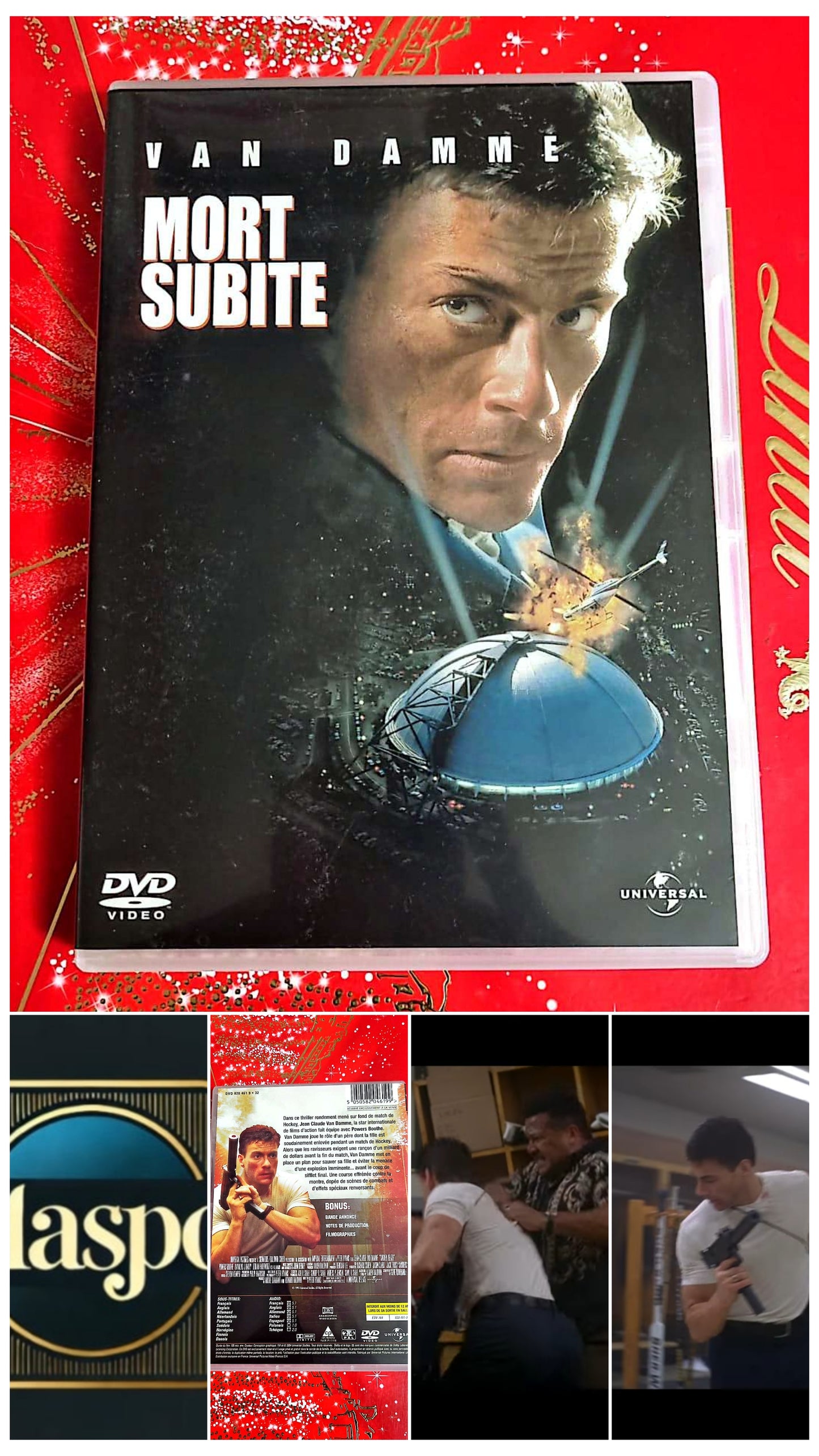 DVD : jean claude van damme mort subite