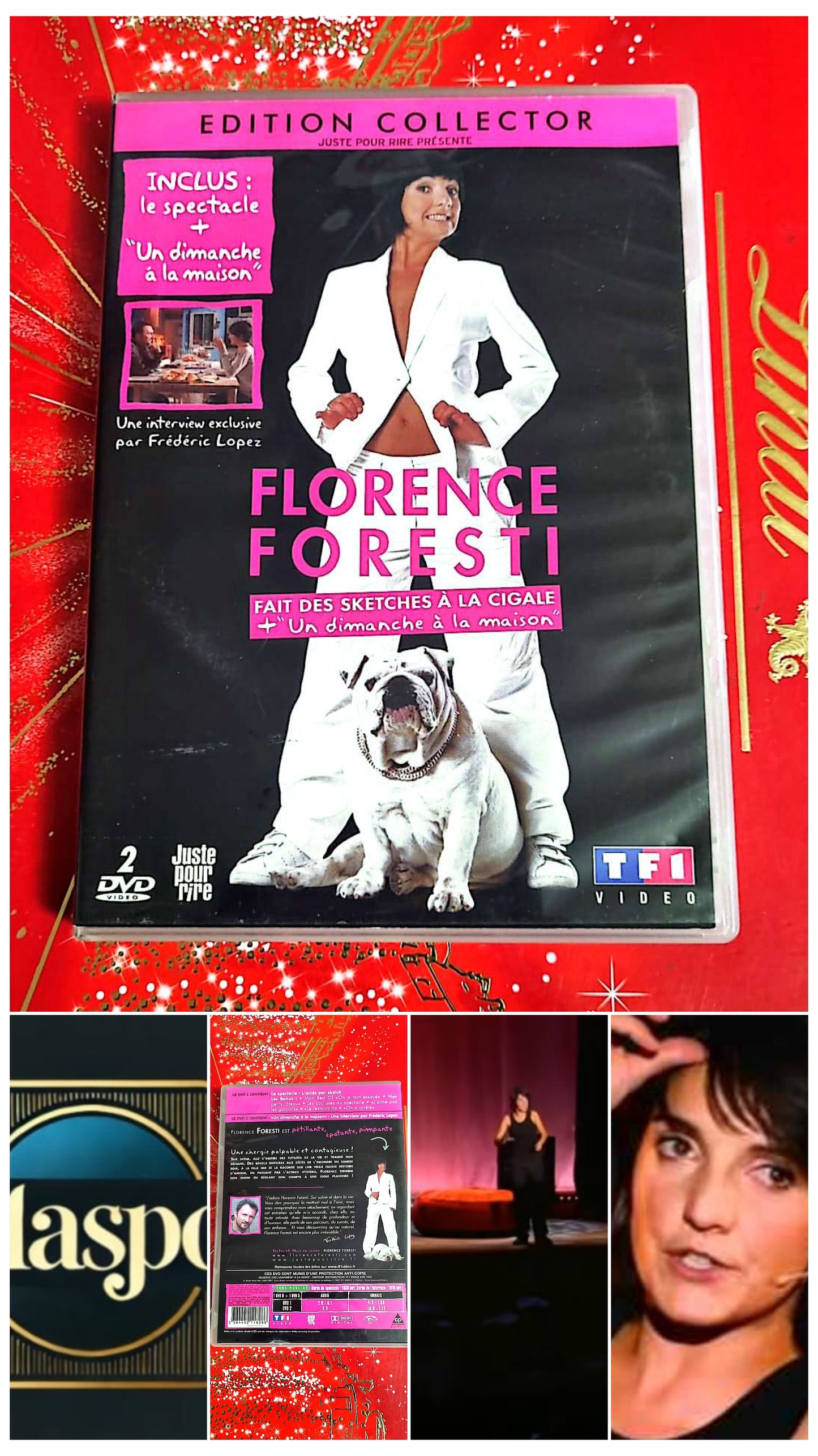 DVD : Florence Foresti fait des sketchs à la cigale+ un dimanche à la maison