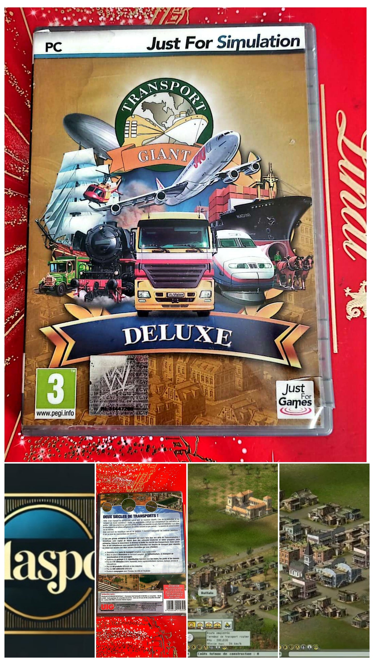 Jeu vidéo PC : Transport Giant deluxe jeu PC