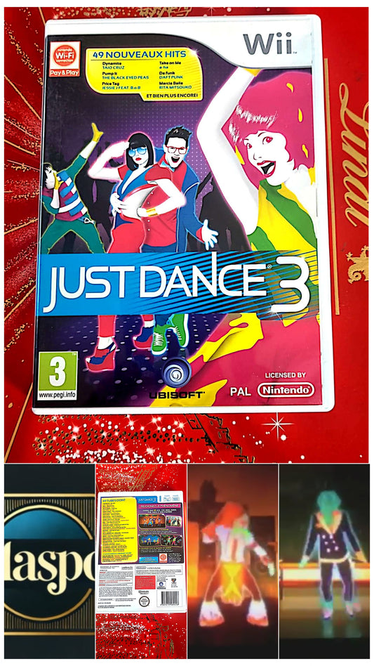 Jeu vidéo Wii : just dance 3