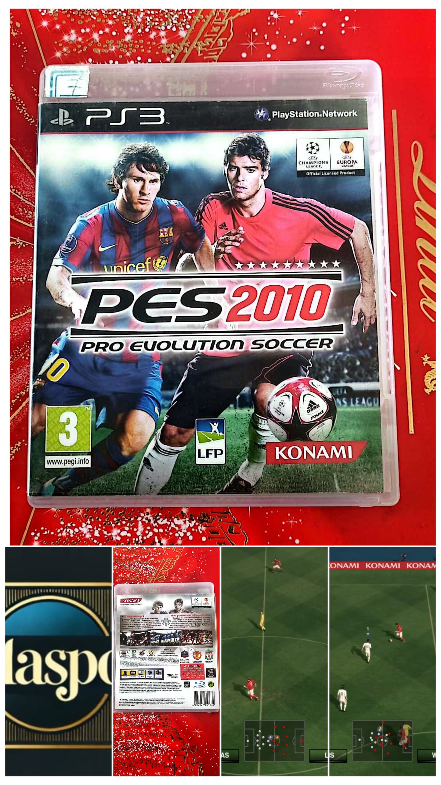 Jeu vidéo PS3 : pes 2010 pro evolution soccer ps3