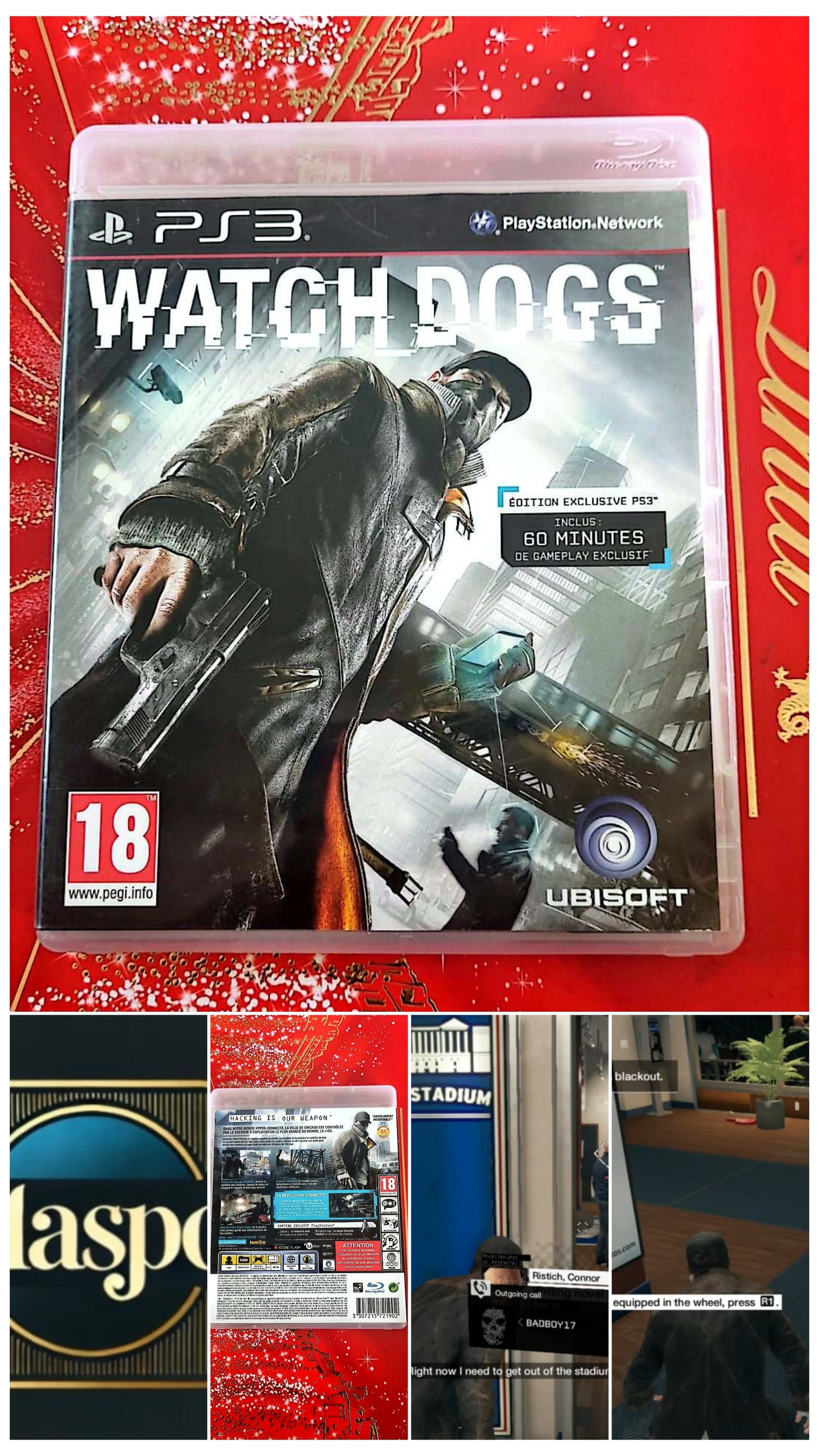 Jeu vidéo PS3 : watch dogs ps3
