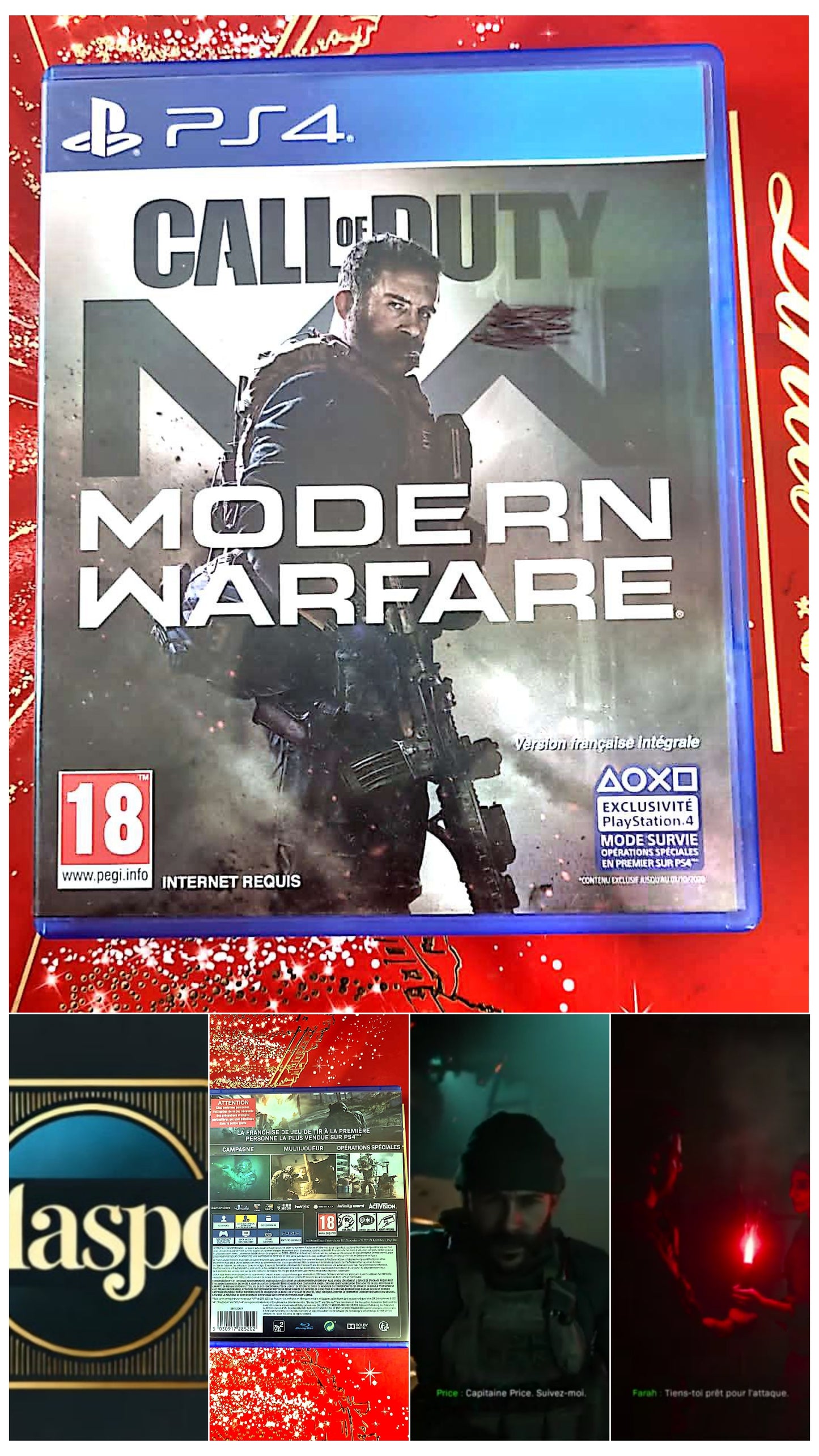 Jeu vidéo PS4 : ps4 call of duty modern warfare