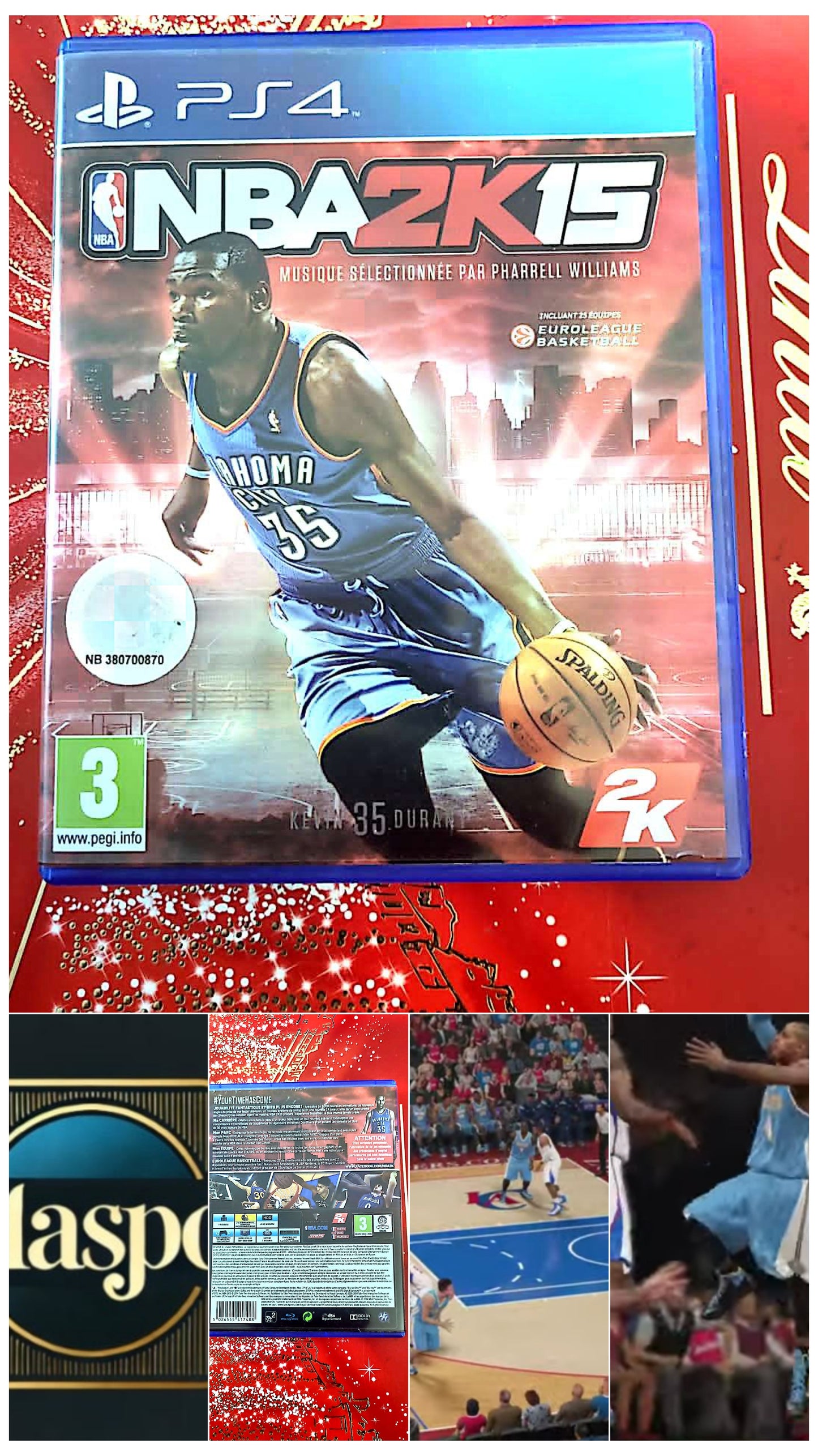 Jeu vidéo PS4 : ps4 NBA 2K15