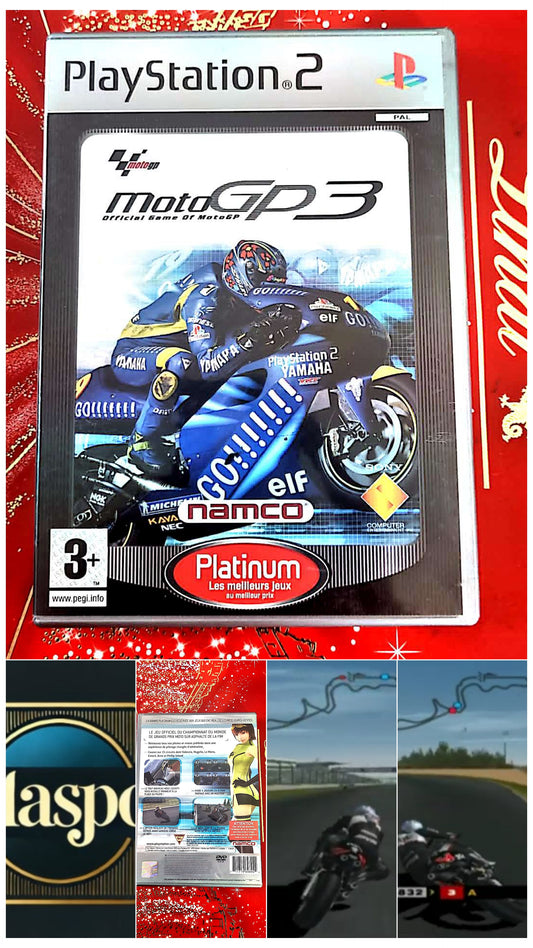 Jeu vidéo PS2 : ps2 moto gp3