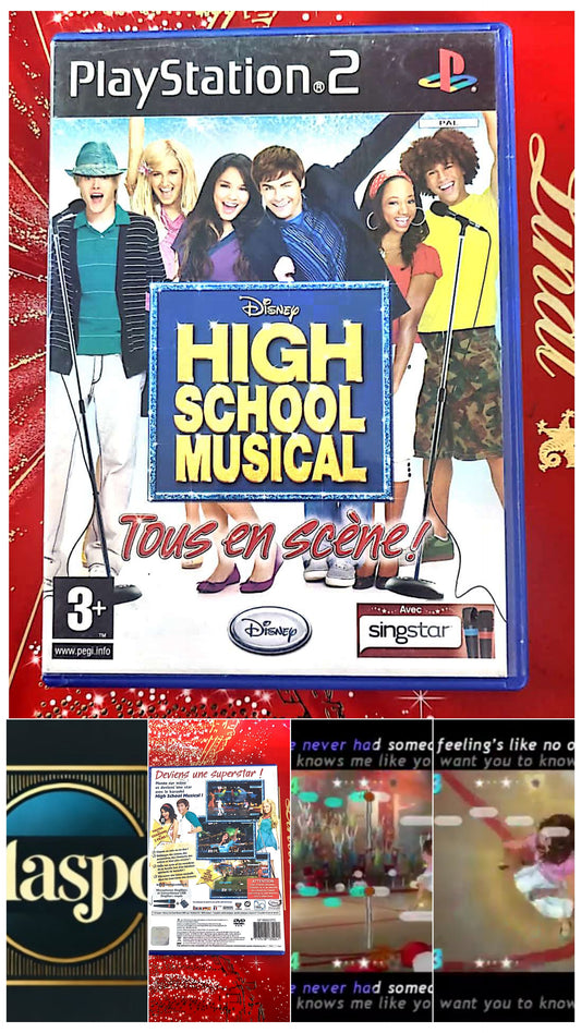 Jeu vidéo PS2 : ps2 disney high school musical tous en scene