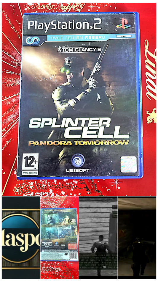 Jeu vidéo PS2 : ps2 splinter cell pandora tomorrow