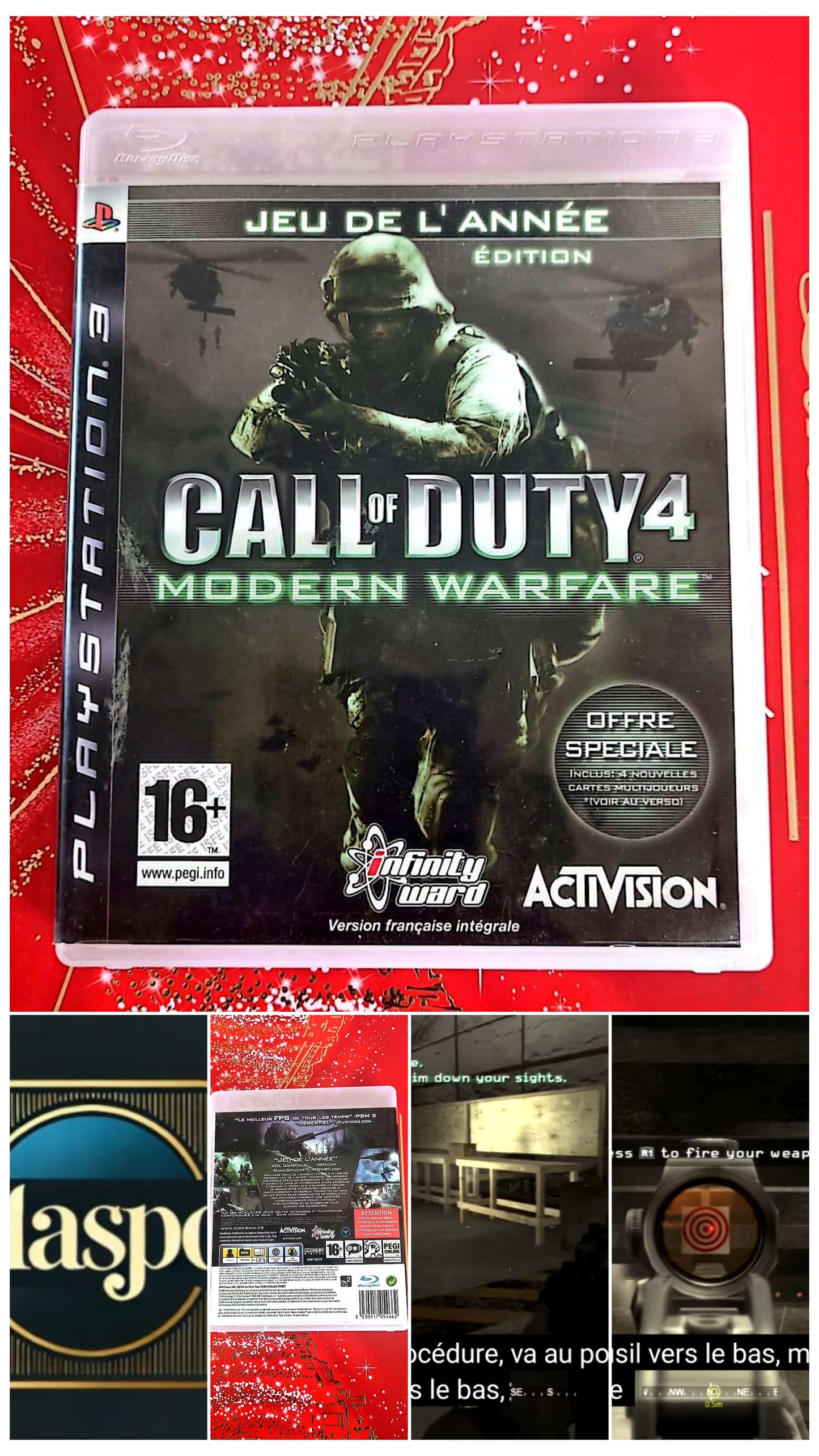 Jeu vidéo PS3 : call of duty 4 modern warfare ps3