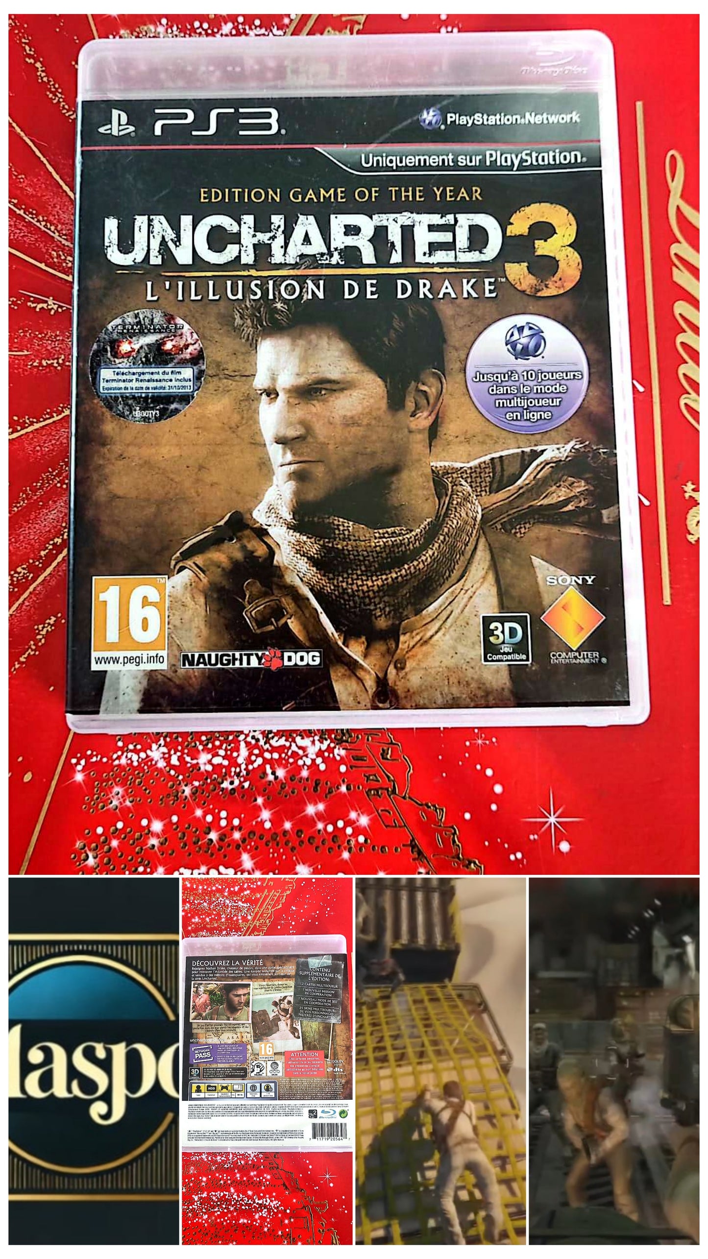 Jeu vidéo PS3 : uncharted 3 l'illusion de drake ps3