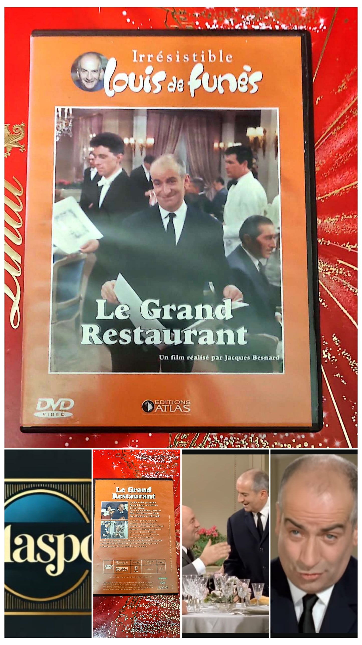 DVD : louis de funès le grand restaurant film