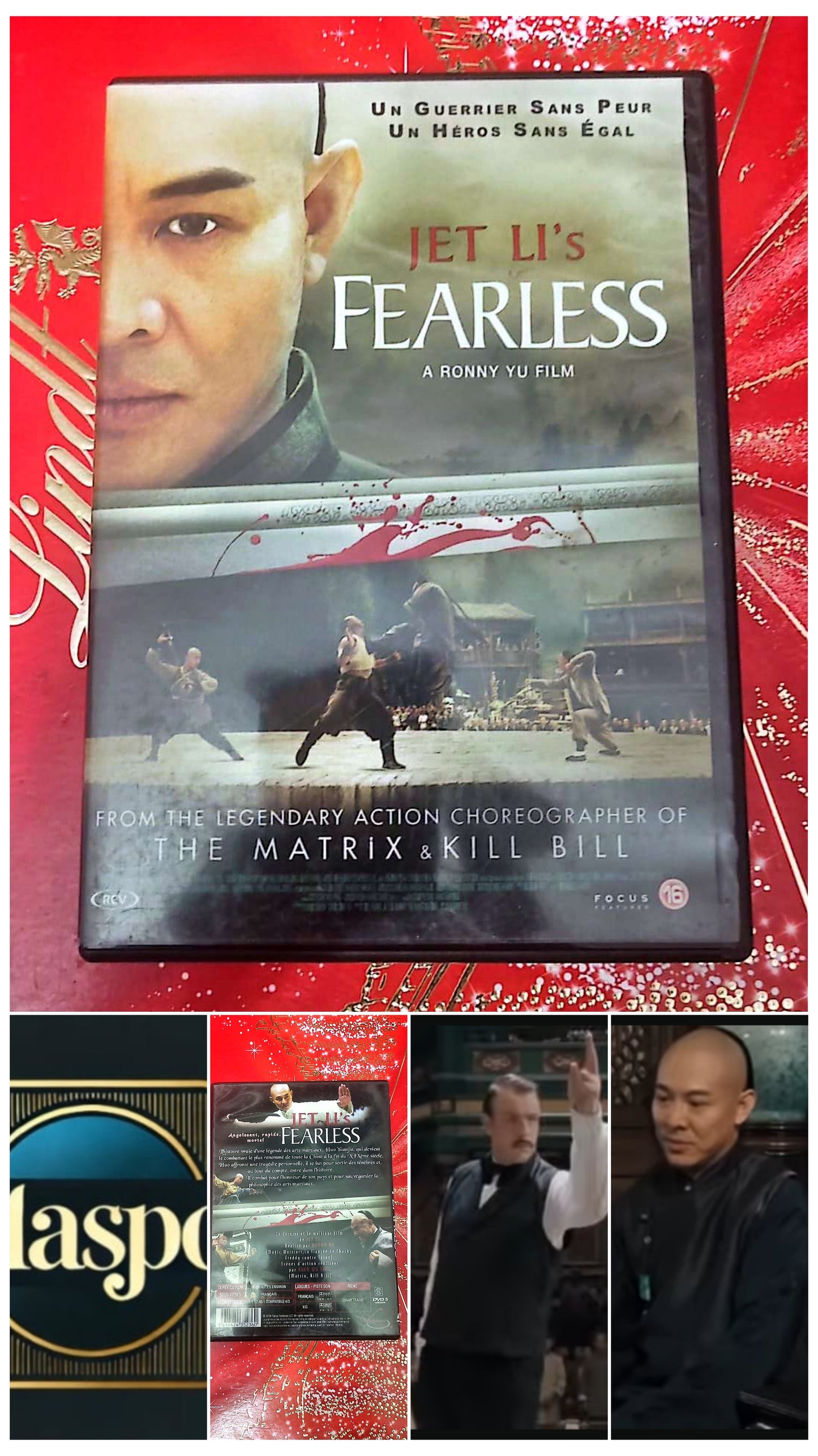 DVD : jet li's fearless