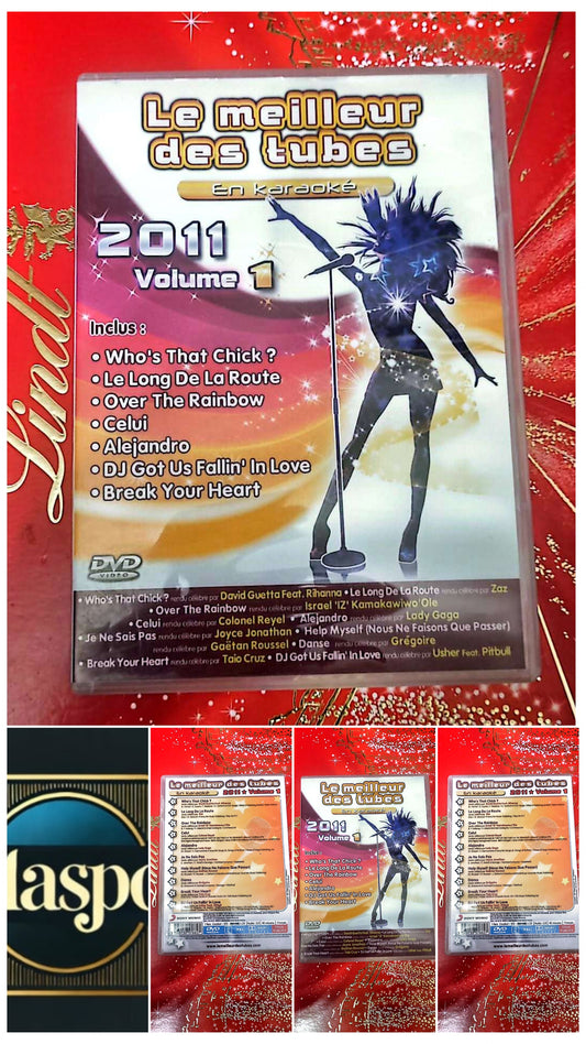 DVD : Le meilleur des tubes en karaoké 2011 volume 1