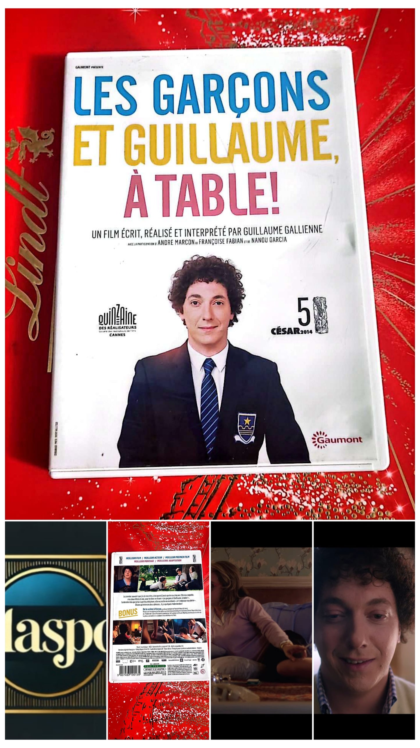 DVD : les garçons et guillaume à table