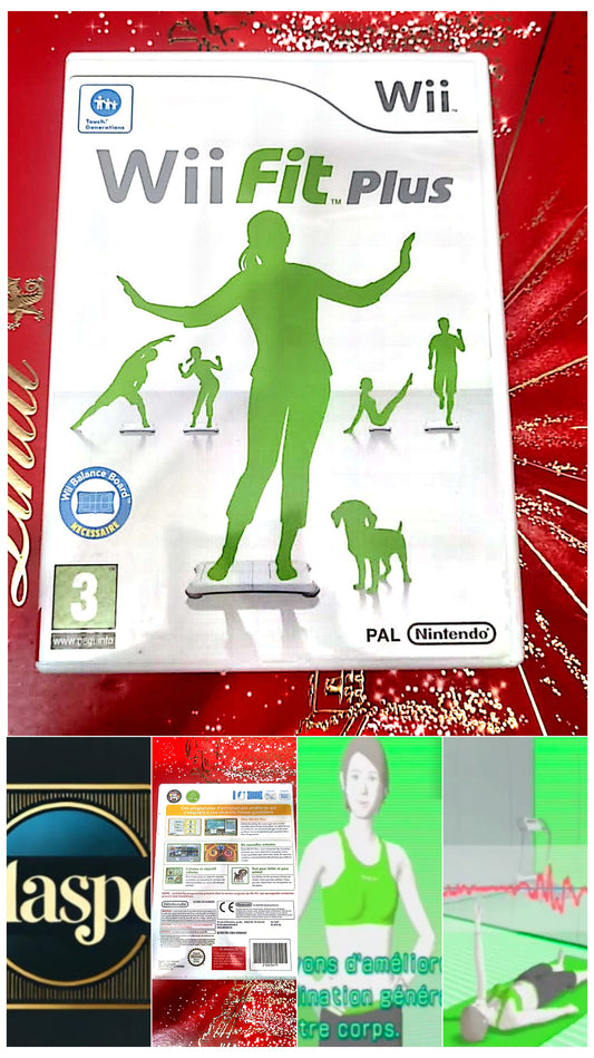 Jeu vidéo Wii : fit plus
