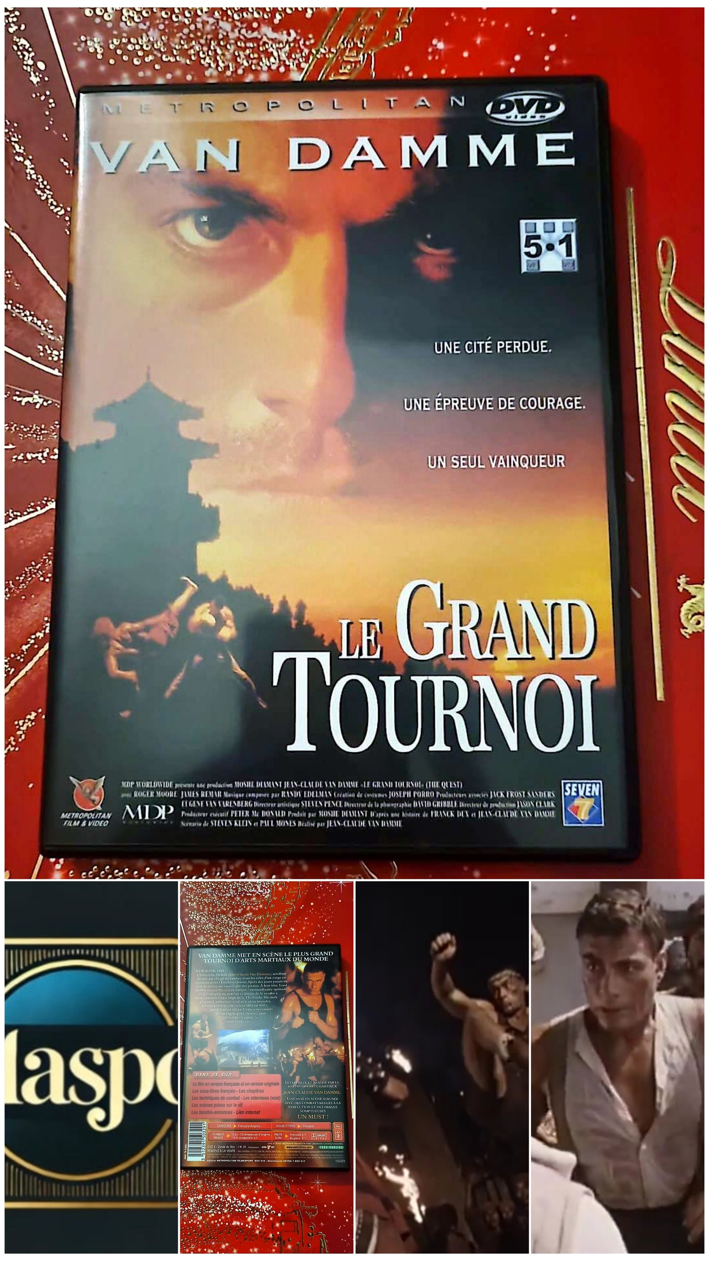 DVD : jean claude van damme le grand tournoi en