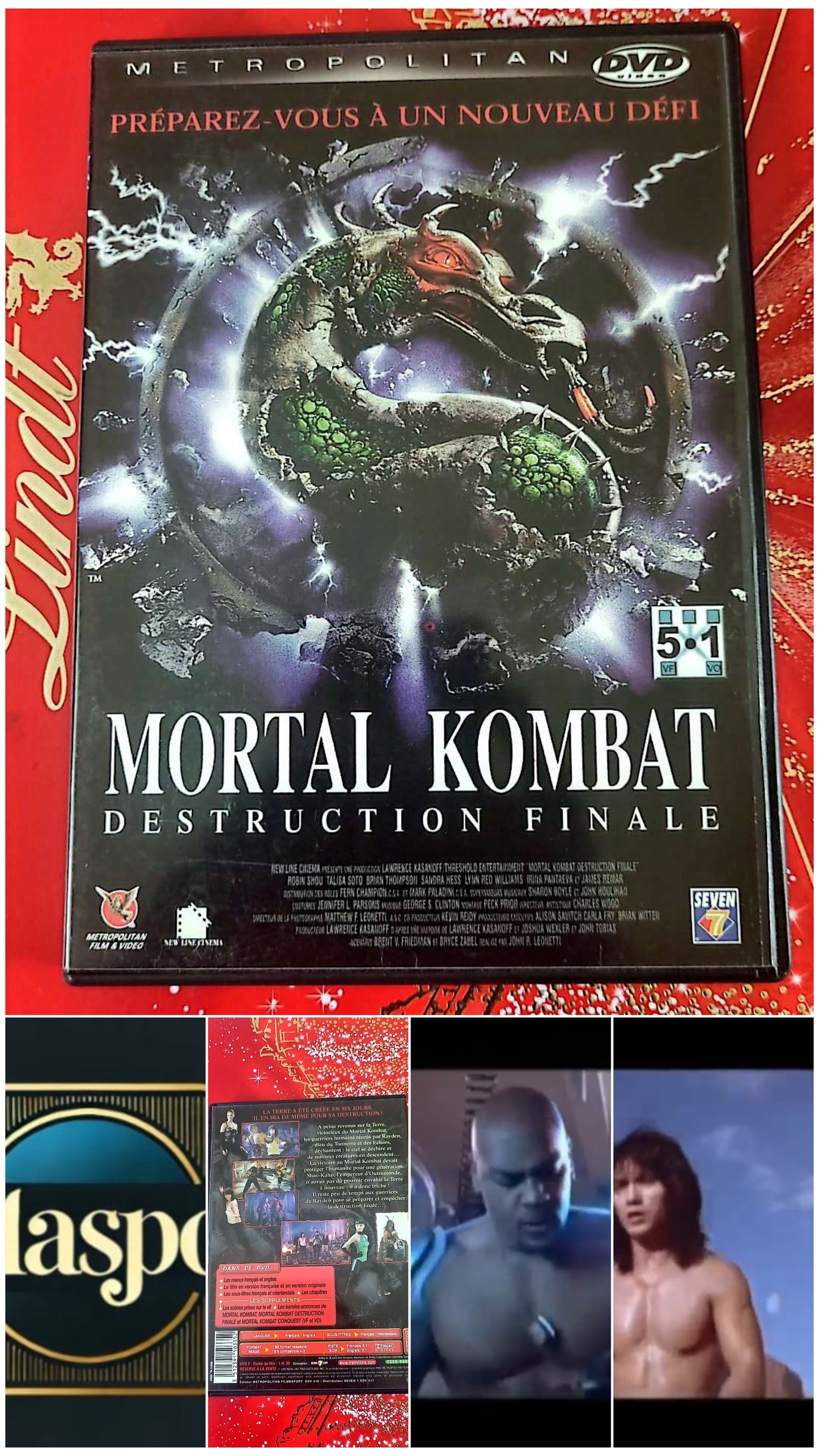 DVD : mortal kombat destruction finale en
