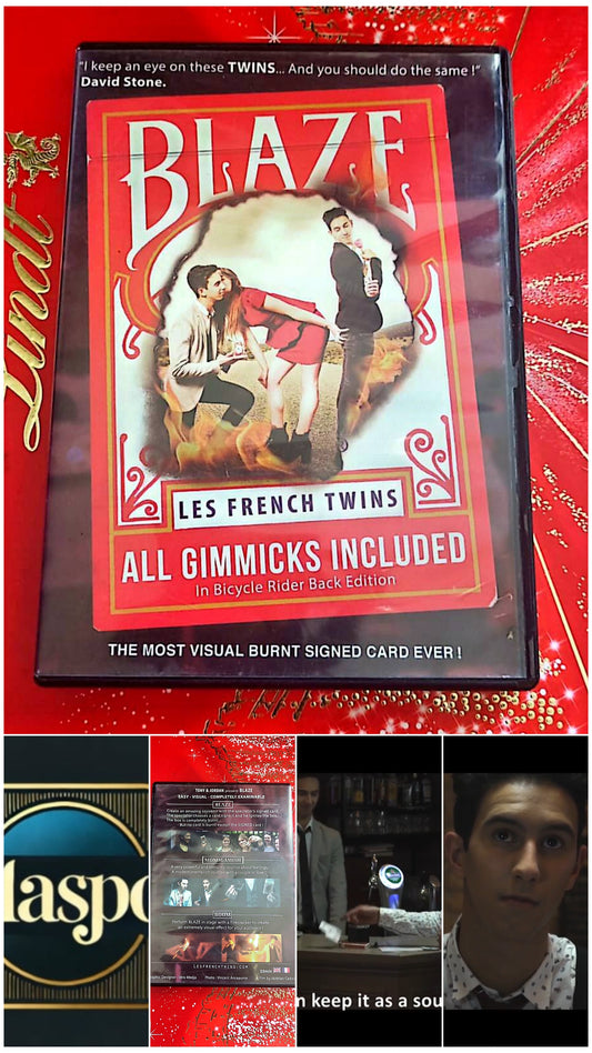 DVD : blaze les twins all gimmicks included