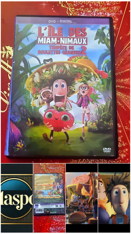 DVD : l'île des miam-nimaux tempête de boulettes géantes 2