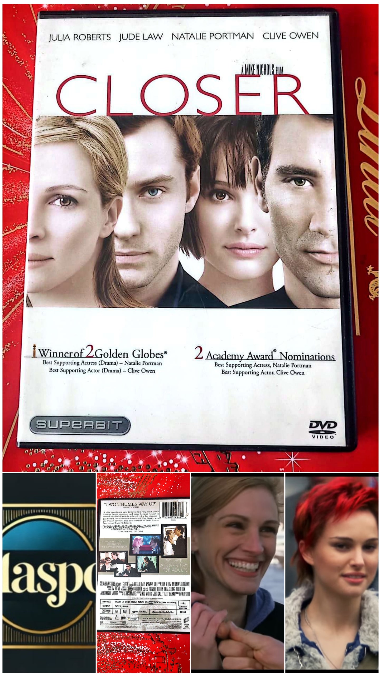 closer film DVD vendu en Bon état
