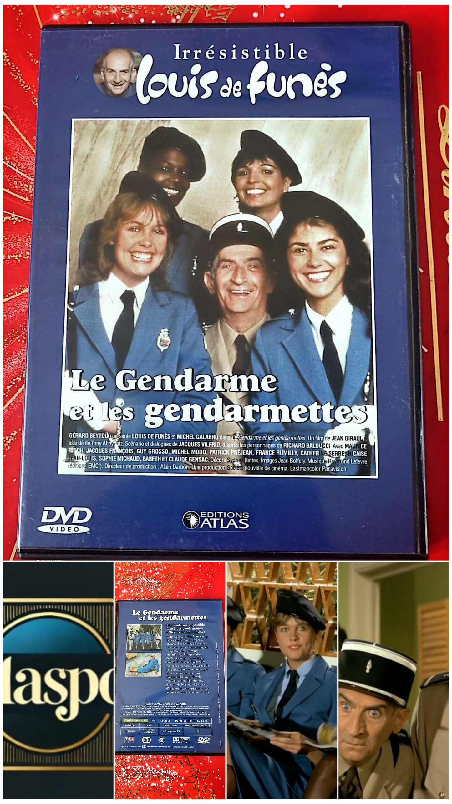 louis de funès le gendarme et les gendarmettes DVD vendu en Bon état