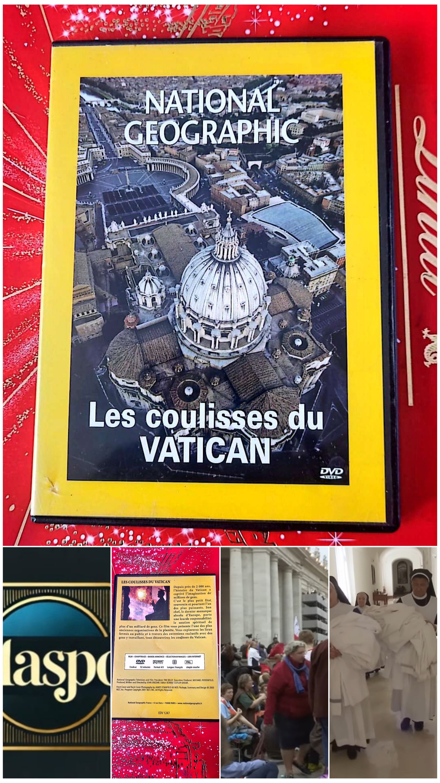 les coulisses du vatican DVD vendu en bon état