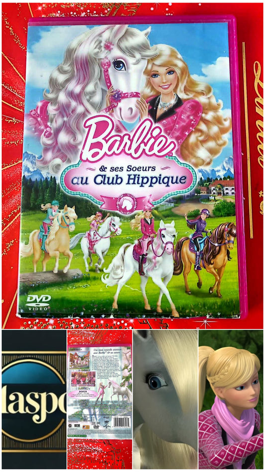 barbie et ses soeurs au club hippique film complet en francais DVD vendu en Bon état
